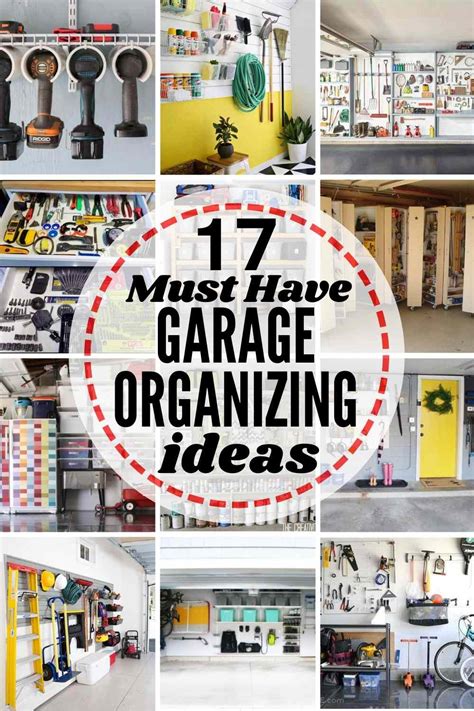 garage organization ideas tips  tricks   work