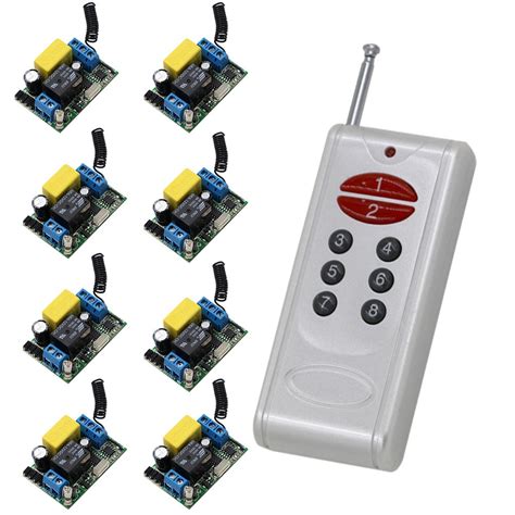 ac  wireless remote control switch remote onoff ch mini output relay module receiver