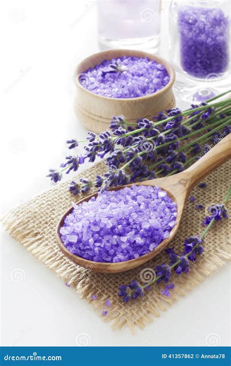 lavender spa set stock photo image  lavender natural