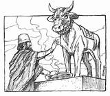 Jeroboam Northern King Worship Tribes Kings Idols Pros Faith Ten People Golden Idol Calf Calves Worshiping Dan Sin Word Man sketch template