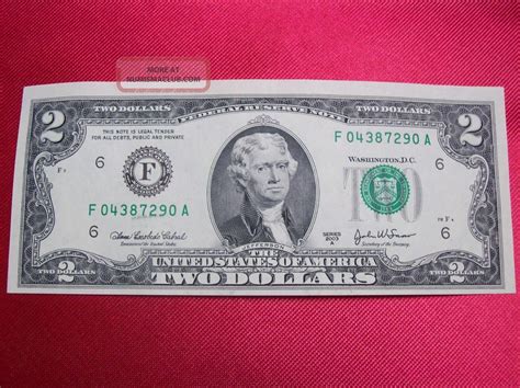dollar bill uncirculated