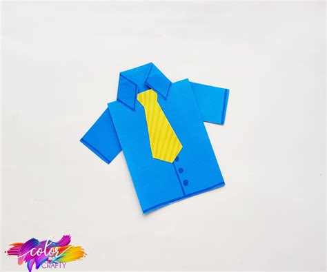 paper shirt color  crafty
