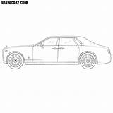 Rolls Phantom Luxury Drawcarz Sedans Countach Tutorials sketch template