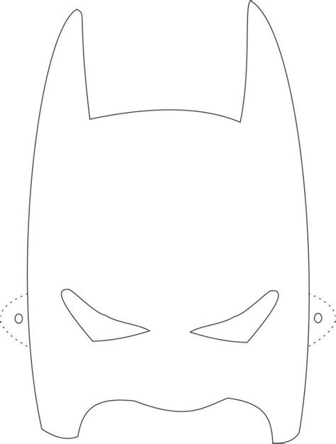 batman mask coloring pages printable coloringpages