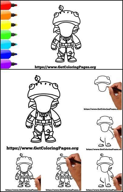 fortnite coloring page durr burger coloring page blog