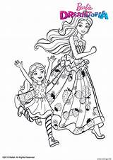 Barbie Coloriage Dreamtopia Bonbons Royaume Dessins Imprimer Coloriages Kleurplaten Gulli sketch template