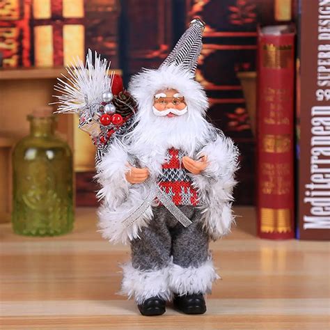 hot sale merry christmas ornament simulated xmas mask  man doll