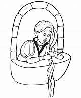 Rapunzel Coloring Pages Hair Disney Princess Print Down Clipart Drawing Letting Tangled Mermaid Popular Color Kids Coloringhome Printable Clipartmag Tower sketch template