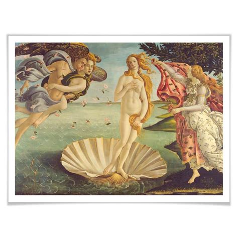Poster Botticelli Birth Of Venus Wall