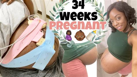 34 Weeks Pregnancy Update Went To Labor And Delivery Vlog Nst