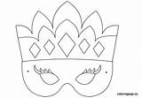 Princess Mask Coloring Template Printable Masks Carnaval Para Kids Pages Halloween Colorir Mascaras Disney Templates Moldes Google Mascara Imprimir Sheets sketch template