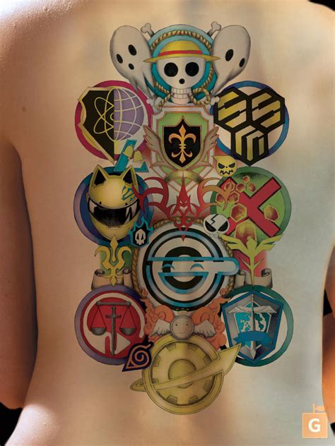 Anime Tattoo 1 5 By Gs The Leftovers By Proto Jekt On Deviantart