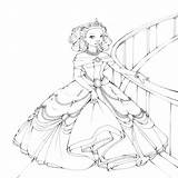 Pages Fancy Dress Template Coloring sketch template
