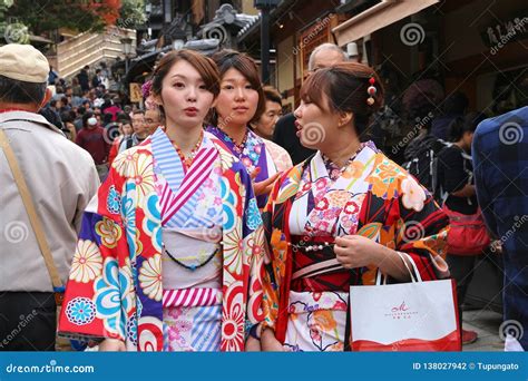 japanese kimono girls editorial photography image  traditional