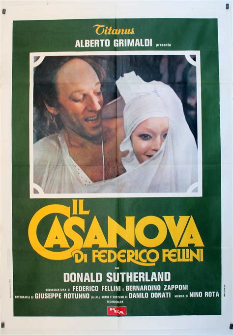 casanova movie poster il casanova di federico fellini movie poster