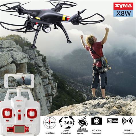 syma xw explorers rc quadcopter wifi fpv ch  axis gyro drone wmp camera rtf quadcopter