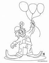 Clown Coloring Balloons Pages Rodeo Circus Para Colorir Palhaço Color Desenho Hellokids Print Imprimir Visitar Getcolorings Desenhos Online sketch template