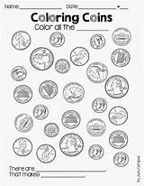 Coins Enchanted sketch template