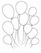 Balloon Getcolorings sketch template