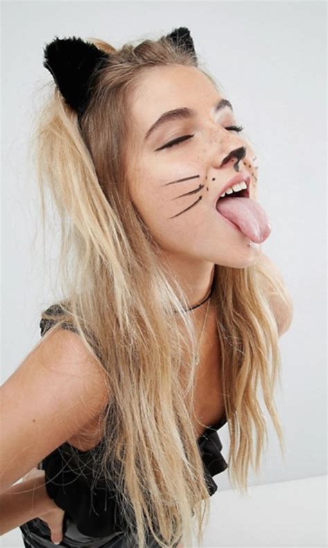 Sexy Halloween Kitty Cat Ears Costume From Asos { Affiliate } Sexy