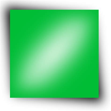 clipart green rectangle