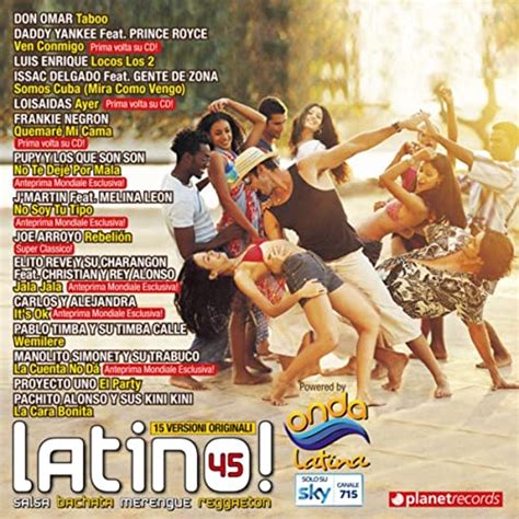 latino 45 salsa bachata merengue reggaeton latin hits di various
