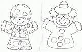 Profesiones Oficios Dedoches Recortar Títeres Infantiles Moldes Finger Puppet Dedos Itumbiara Peti sketch template