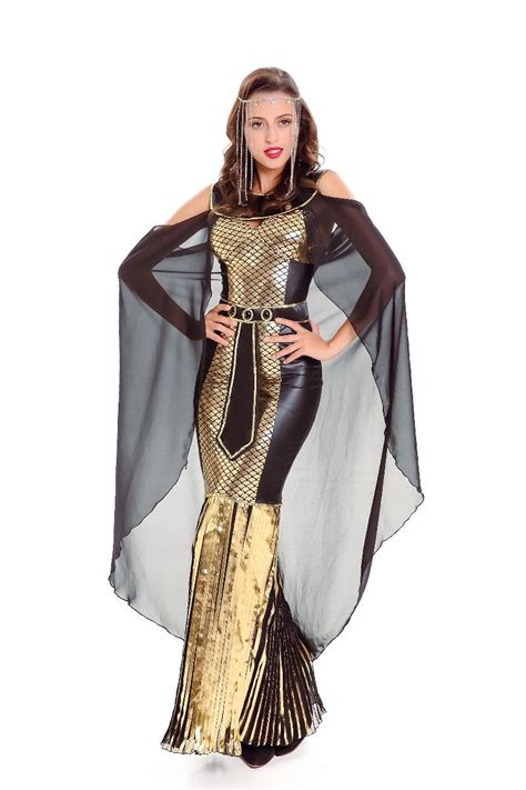 Gorgeous Women Egyptian Princess Queen Dress Halloween