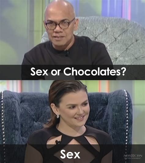 sex vs chocolates 45 celebrities and their answers to twba fast talk