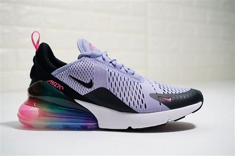 Nike Air Max 270 Purple Black Color Unisex Running Shoes