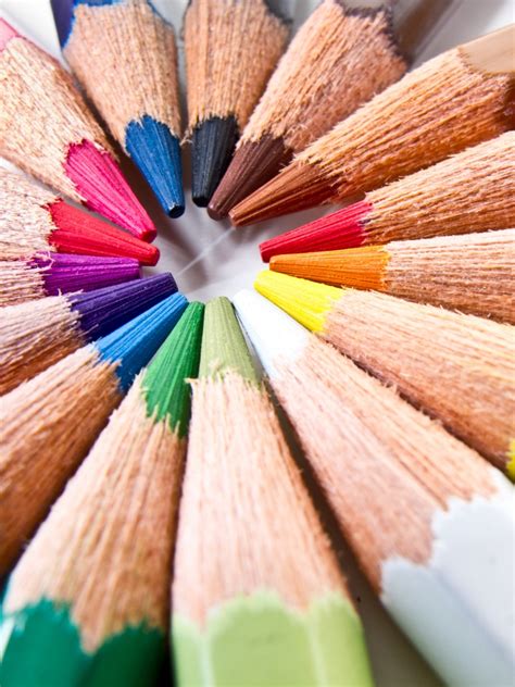 color pencils  wallpaper macro closeup assorted