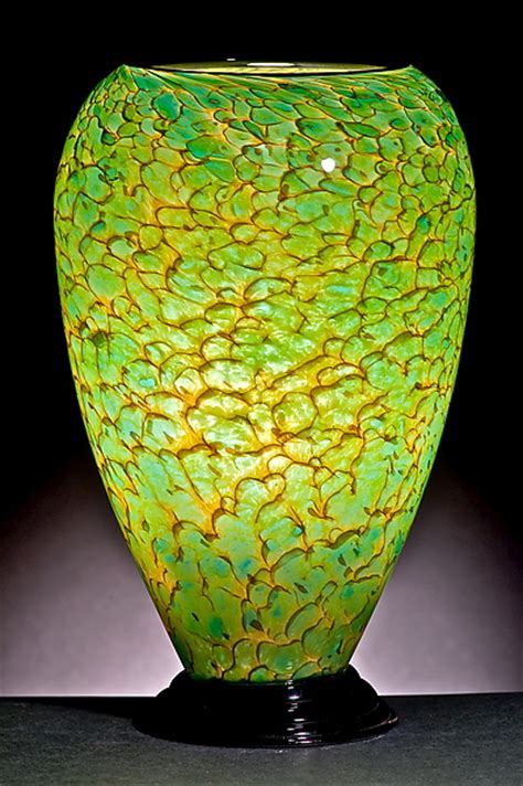 Aquatic Lamp By Curt Brock Art Glass Table Lamp Artful Home
