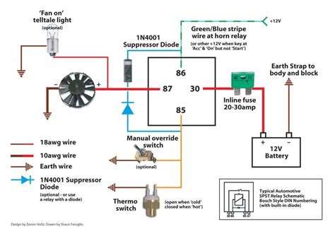 electric fan relay wiring diagram saleexpert