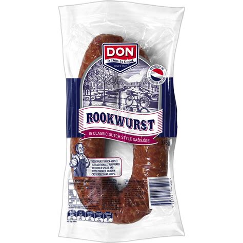 don rookwurst dutch  woolworths