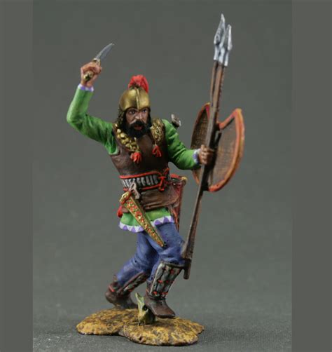 historical miniature diecast scythian warrior tin soldier inspire