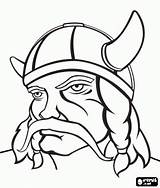 Coloring Vikings Pages Oncoloring Viking sketch template