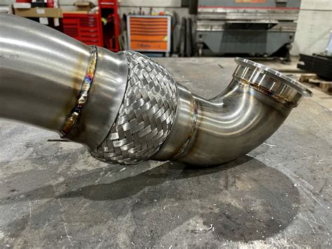 tractor stainless steel exhaust sections mocho fabrication