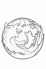 Mozila Firefox Designlooter sketch template