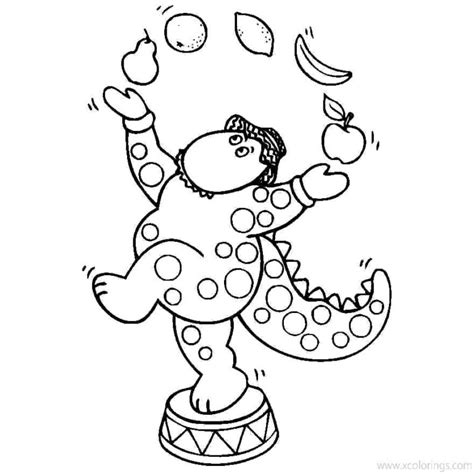 wiggles coloring pages wags  dog xcoloringscom