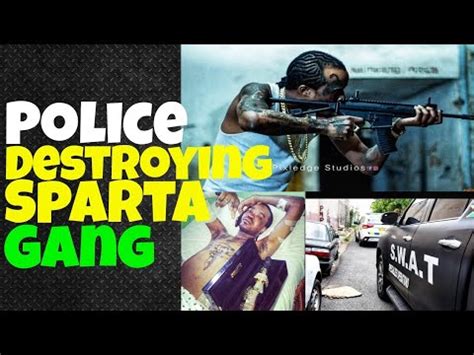 police dismantling  sparta gang cops  sparta men  leaking  pipe youtube