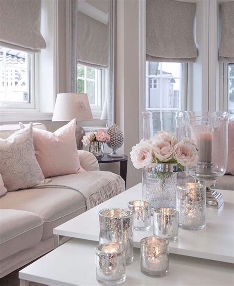 jadore  soft light rose livingroom  sprakly silve metallic