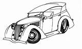 Foose Chip Getdrawings Drawing Cars sketch template