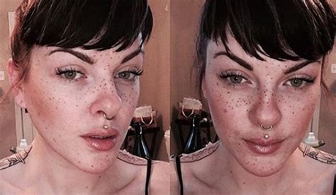 New Beauty Trend Has People Getting Permanent Freckle Tattoos Extra Ie