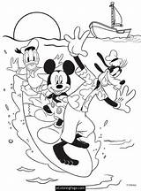 Coloring Printable Pages Duck Mickey Comments Mouse Donald sketch template