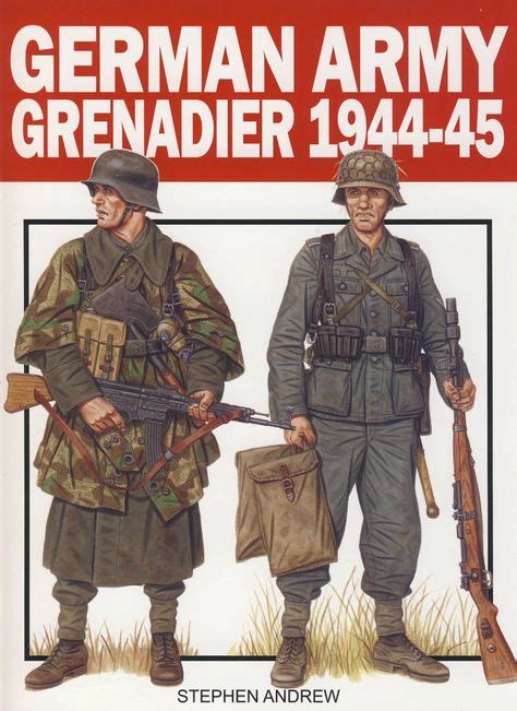 new german army grenadier 1944 45 book wojna światowa wojna i historia
