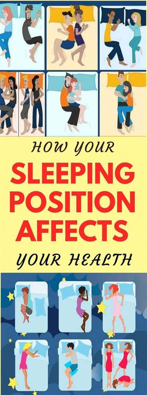 How Your Sleeping Position Affects Your Health Sleeping