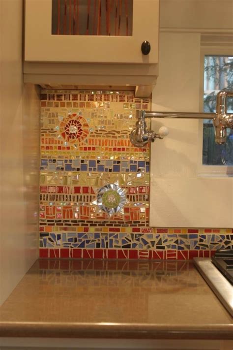 18 Gleaming Mosaic Kitchen Backsplash Designs Decoist