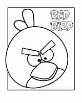 Angry Birds Coloring Print Color Beautiful Kids Children sketch template