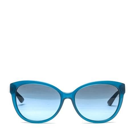 vogue blue cat eye sunglasses vo 2852 sm labelcentric
