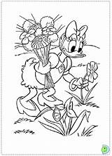 Coloring Daisy Duck Dinokids Pages Printable Disney Kids Close Donald Print Dibujos sketch template